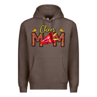 Coffee cheer mom Premium Hoodie - CowhideDigitalArt