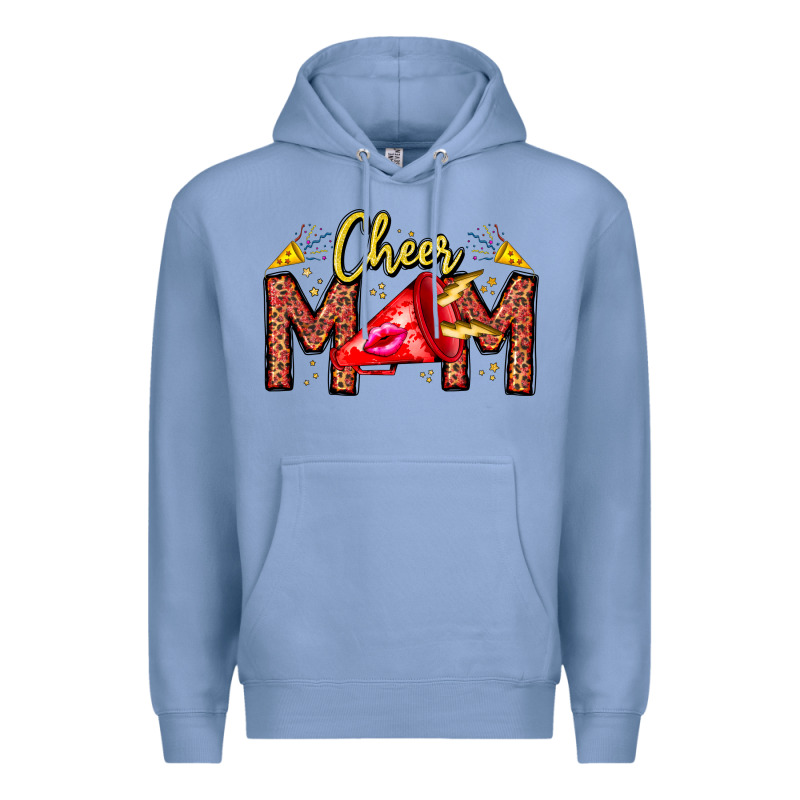 Cheer Mom Premium Hoodie by CowhideDigitalArt | Teevron