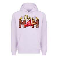 Lilac cheer mom Premium Hoodie - CowhideDigitalArt