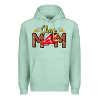 Seafoam cheer mom Premium Hoodie - CowhideDigitalArt