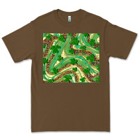 Cacao St. Patrick's Day Shamrock Leopard Premium Tee - RanaPortraitStore