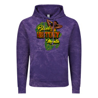 Cloud Purple Black History Month Vintage Hoodie - HowdyJamesFarm