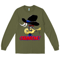 Army Green uncle pecos crambone Long Sleeve Tee - trangStudio