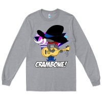 Heather Grey uncle pecos crambone retro 80s Long Sleeve Tee - trangStudio