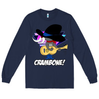 Navy uncle pecos crambone retro 80s Long Sleeve Tee - trangStudio