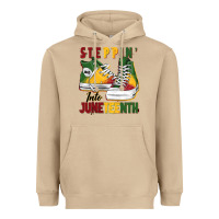 Mushroom steppin' into juneteenth Heavyweight Hoodie - BarkalooDesign