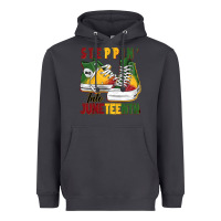 Smoke steppin' into juneteenth Heavyweight Hoodie - BarkalooDesign