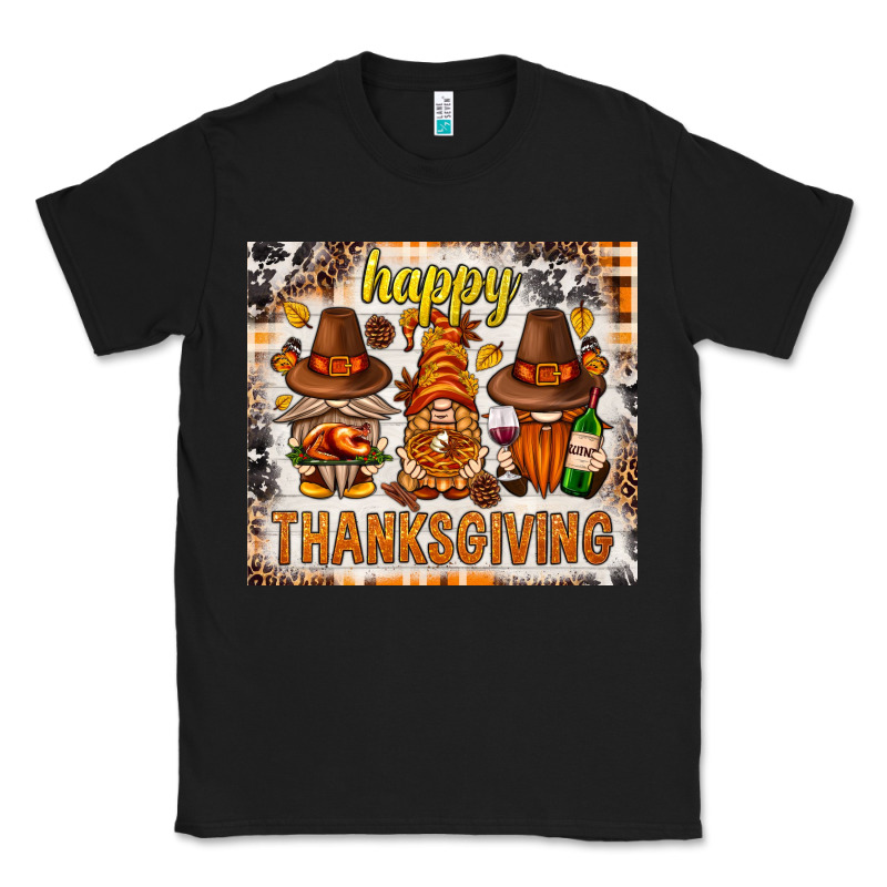 Happy Thanksgiving Gnomes Classic Tee by NancyCooperArtShop | Teevron