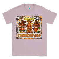 Lilac Happy Thanksgiving gnomes Classic Tee - NancyCooperArtShop