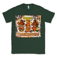 Sports Green Happy Thanksgiving gnomes Classic Tee - NancyCooperArtShop