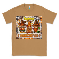 Toasted Coconut Happy Thanksgiving gnomes Classic Tee - NancyCooperArtShop
