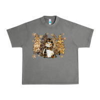 Tornado snowman with christmas trees 11inches Urban Heavy Tee - CowGirlArtShop