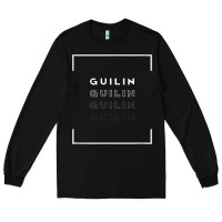 Black guilin  china classic everyday travel souvenir Long Sleeve Tee - trangStudio