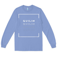 Colony Blue guilin  china classic everyday travel souvenir Long Sleeve Tee - trangStudio