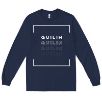 Navy guilin  china classic everyday travel souvenir Long Sleeve Tee - trangStudio