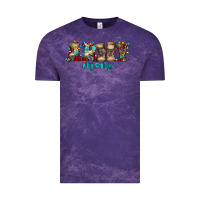 Cloud Purple army mom christmas Vintage Tee - Jasminsmagicworld