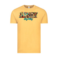 Vintage Mustard army mom christmas Vintage Tee - Jasminsmagicworld