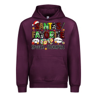 Mauve Wine santas favorite speech therapist Urban Hoodie - AdoDesignShop