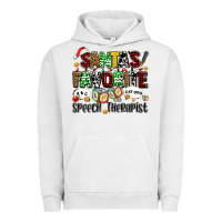 Pigment Lunar Rock santas favorite speech therapist Urban Hoodie - AdoDesignShop