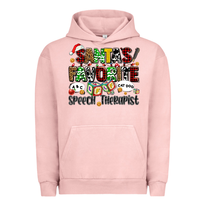 Santas Favorite Speech Therapist Urban Hoodie by AdoDesignShop | Teevron