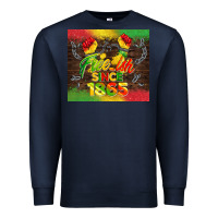 Navy free ish since 1865 Premium Sweatshirt - BarkalooDesign