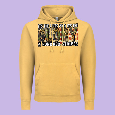 Its The Guts And Its The Glory 4th Of July Vintage Hoodie Designed By Cowgirlartshop