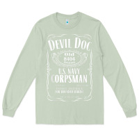 Matcha corpsman 8404 devildoc gift for corpsman t shirt Long Sleeve Tee - trangStudio