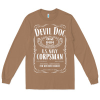 Toasted Coconut corpsman 8404 devildoc gift for corpsman t shirt Long Sleeve Tee - trangStudio