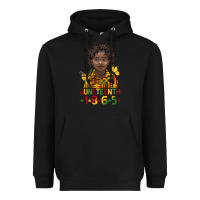 Black juneteenth 1865 black boy Heavyweight Hoodie - BarkalooDesign