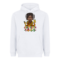 White juneteenth 1865 black boy Heavyweight Hoodie - BarkalooDesign