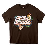 Chocolate Brown third grade Heavy Core Tee - JahusDesignShop