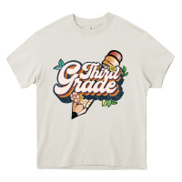 Cream third grade Heavy Core Tee - JahusDesignShop