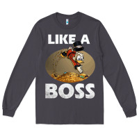 Smoke like a boss duck tales art gift for fans Long Sleeve Tee - trangStudio