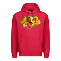 Cardinal Pumpkin Premium Hoodie - LillyAllenDesigns