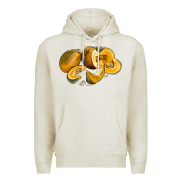 Oatmeal Heather Pumpkin Premium Hoodie - LillyAllenDesigns