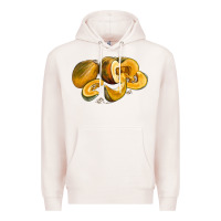 Pale Pink Pumpkin Premium Hoodie - LillyAllenDesigns