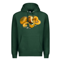 Sports Green Pumpkin Premium Hoodie - LillyAllenDesigns