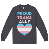 Smoke proud trans ally transgender Long Sleeve Tee - trangStudio