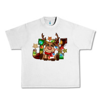 Lunar Rock reindeer joy christmas Urban Heavy Tee - CowGirlArtShop