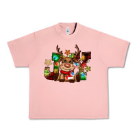 Salmon reindeer joy christmas Urban Heavy Tee - CowGirlArtShop