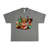 Tornado reindeer joy christmas Urban Heavy Tee - CowGirlArtShop
