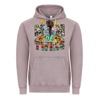 Vintage Zinc Mom of twins Mother's Day Vintage Hoodie - CowGirlArtShop