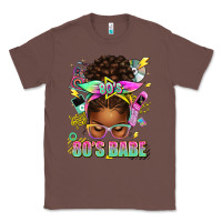 Chestnut 80's babe afro messy bun Classic Tee - texasbilliewilder