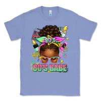 Colony Blue 80's babe afro messy bun Classic Tee - texasbilliewilder
