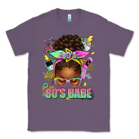 Lavender 80's babe afro messy bun Classic Tee - texasbilliewilder