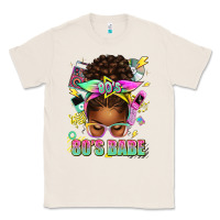 Natural 80's babe afro messy bun Classic Tee - texasbilliewilder