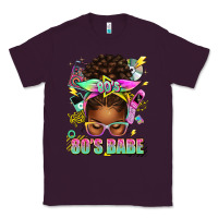 Plum 80's babe afro messy bun Classic Tee - texasbilliewilder