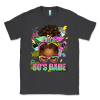 Smoke 80's babe afro messy bun Classic Tee - texasbilliewilder