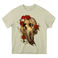 Mossy Ghost Skeleton Heavy Core Tee - RanaPortraitStore