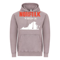 Vintage Zinc norfolk virginia usa state america travel virginian Vintage Hoodie - trangStudio